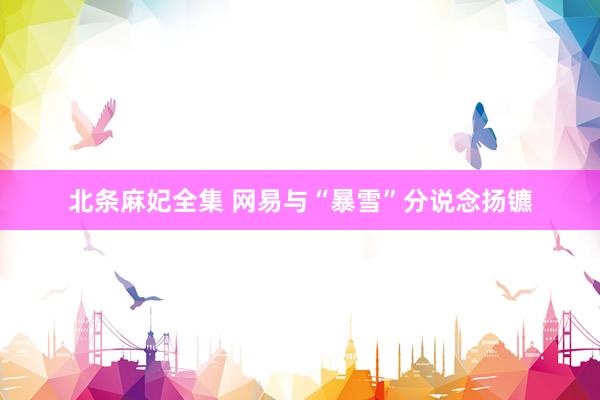 北条麻妃全集 网易与“暴雪”分说念扬镳
