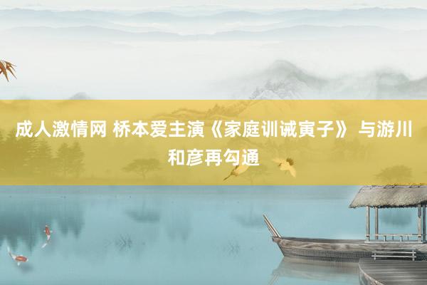 成人激情网 桥本爱主演《家庭训诫寅子》 与游川和彦再勾通